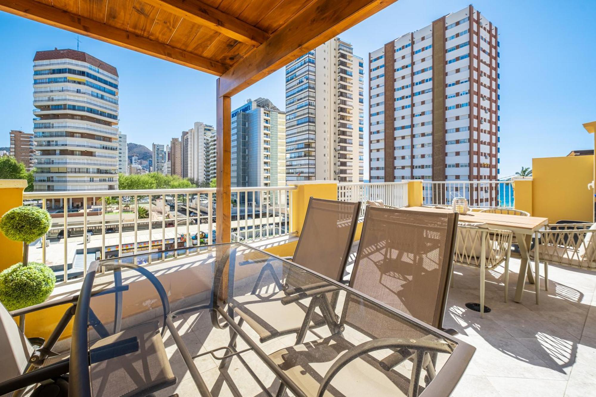 Penthouse Ancla 561 Levante Beach Benidorm Exterior foto
